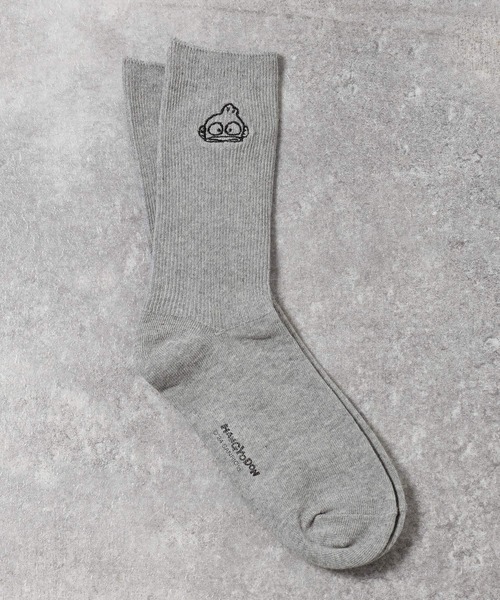 LEPSIM（レプシィム）の「【サンリオキャラクターズ】刺繍ソックス　131664（ソックス/靴下・レディース・ベージュ/ブラック/オフホワイト/チャコールグレー・ONE SIZE）」の3枚目の写真