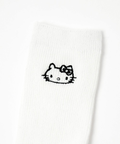 LEPSIM（レプシィム）の「【サンリオキャラクターズ】刺繍ソックス　131664（ソックス/靴下・レディース・ベージュ/ブラック/オフホワイト/チャコールグレー・ONE SIZE）」の10枚目の写真