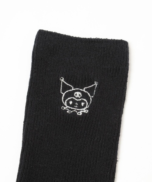 LEPSIM（レプシィム）の「【サンリオキャラクターズ】刺繍ソックス　131664（ソックス/靴下・レディース・ベージュ/ブラック/オフホワイト/チャコールグレー・ONE SIZE）」の9枚目の写真