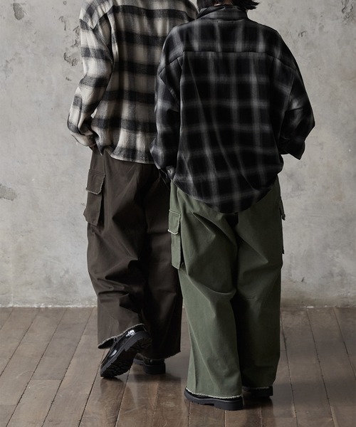 RUUBON（ルーボン）の「【RUUBON】 vintage dart cargo pants