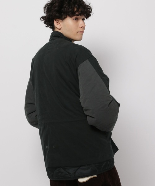 niko and...（ニコアンド）の「2SETショートモッズコート（モッズコート・メンズ・オリーブ/ブラック・LARGE/MEDIUM）」の9枚目の写真