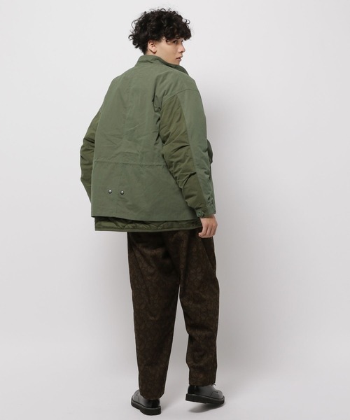 niko and...（ニコアンド）の「2SETショートモッズコート（モッズコート・メンズ・オリーブ/ブラック・LARGE/MEDIUM）」の13枚目の写真