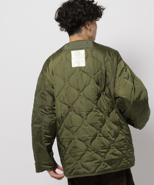 niko and...（ニコアンド）の「2SETショートモッズコート（モッズコート・メンズ・オリーブ/ブラック・LARGE/MEDIUM）」の16枚目の写真