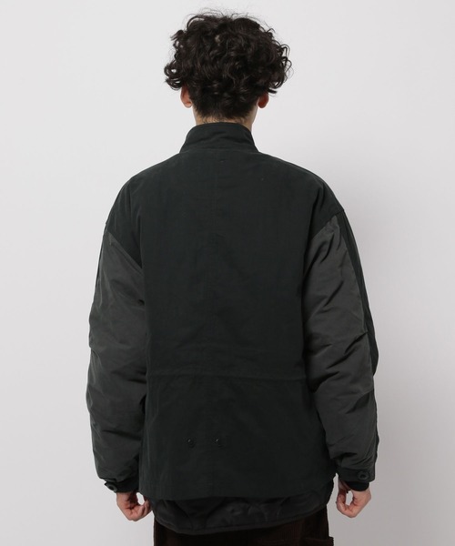 niko and...（ニコアンド）の「2SETショートモッズコート（モッズコート・メンズ・オリーブ/ブラック・LARGE/MEDIUM）」の19枚目の写真