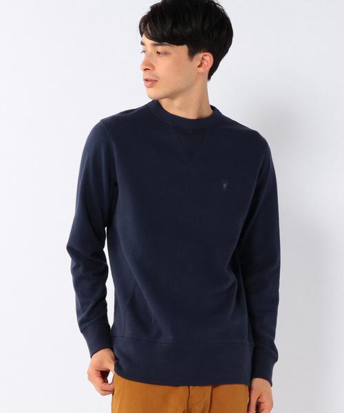 coen(コーエン)の「裏毛スウェットクルーネックプルオーバー(スウェット・メンズ・グレー/オフホワイト/オリーブ/ネイビー・X-LARGE/LARGE/SMALL/MEDIUM)」の4枚目の写真