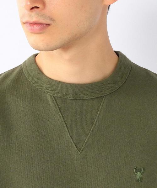 coen(コーエン)の「裏毛スウェットクルーネックプルオーバー(スウェット・メンズ・グレー/オフホワイト/オリーブ/ネイビー・X-LARGE/LARGE/SMALL/MEDIUM)」の7枚目の写真