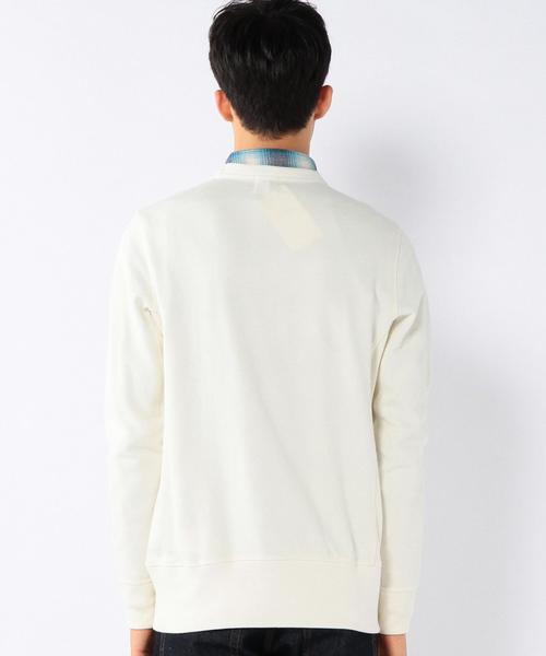 coen(コーエン)の「裏毛スウェットクルーネックプルオーバー(スウェット・メンズ・グレー/オフホワイト/オリーブ/ネイビー・X-LARGE/LARGE/SMALL/MEDIUM)」の17枚目の写真