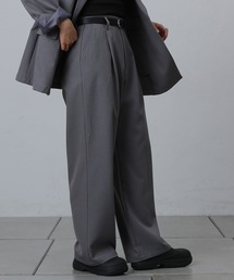 COLONY 2139 | ウールライクタックワイドパンツ(スラックス)