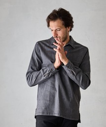 RATTLE TRAP | 7.2ozストレッチデニムスキッパーシャツ(シャツ/ブラウス)