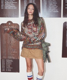 ANNA SUI NYC | ヴィンテージライク インナーパンツショートスカート(スカート)