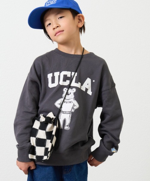 CIAOPANIC TYPY（チャオパニックティピー）の「【WEB限定】【KIDS】【UCLA】TYPY別注JOEプリントスウェット（スウェット・キッズ・ネイビー/チャコールグレー/ライトグレー・XX-LARGE/X-LARGE/LARGE/MEDIUM/SMALL）」の2枚目の写真