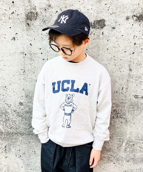 CIAOPANIC TYPY（チャオパニックティピー）の「【WEB限定】【KIDS】【UCLA】TYPY別注JOEプリントスウェット（スウェット・キッズ・ネイビー/チャコールグレー/ライトグレー・XX-LARGE/X-LARGE/LARGE/MEDIUM/SMALL）」の4枚目の写真