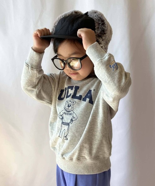 CIAOPANIC TYPY（チャオパニックティピー）の「【WEB限定】【KIDS】【UCLA】TYPY別注JOEプリントスウェット（スウェット・キッズ・ネイビー/チャコールグレー/ライトグレー・XX-LARGE/X-LARGE/LARGE/MEDIUM/SMALL）」の6枚目の写真