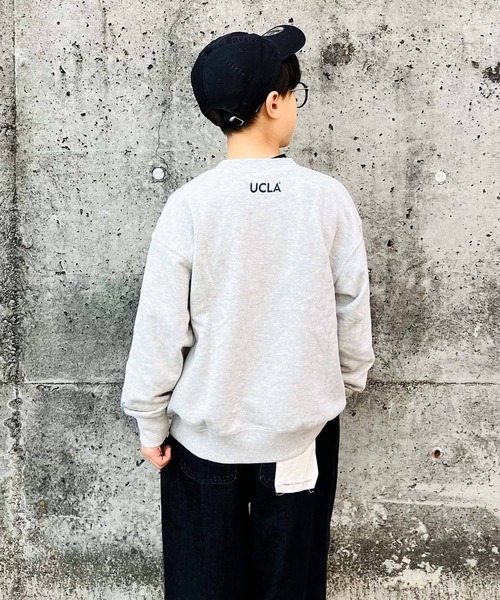 CIAOPANIC TYPY（チャオパニックティピー）の「【WEB限定】【KIDS】【UCLA】TYPY別注JOEプリントスウェット（スウェット・キッズ・ネイビー/チャコールグレー/ライトグレー・XX-LARGE/X-LARGE/LARGE/MEDIUM/SMALL）」の5枚目の写真