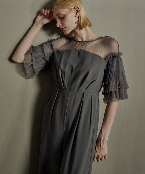 et.UNiVER ドレス Frill sleeve dress : ZOZOTOWN Yahoo!店