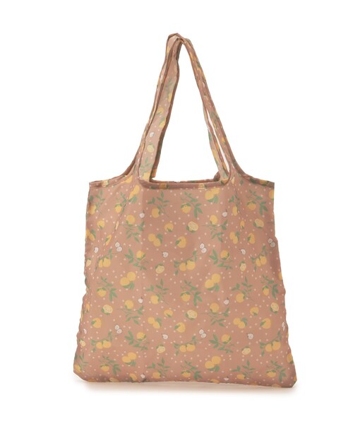 SHOO・LA・RUE（シューラルー）の「◆【柚子】エコバッグ（エコバッグ/サブバッグ・レディース・サンドベージュ/ネイビー・00）」の2枚目の写真