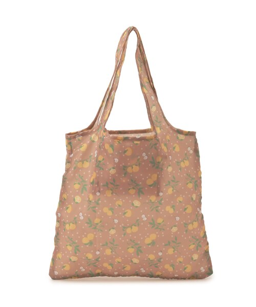 SHOO・LA・RUE（シューラルー）の「◆【柚子】エコバッグ（エコバッグ/サブバッグ・レディース・サンドベージュ/ネイビー・00）」の6枚目の写真