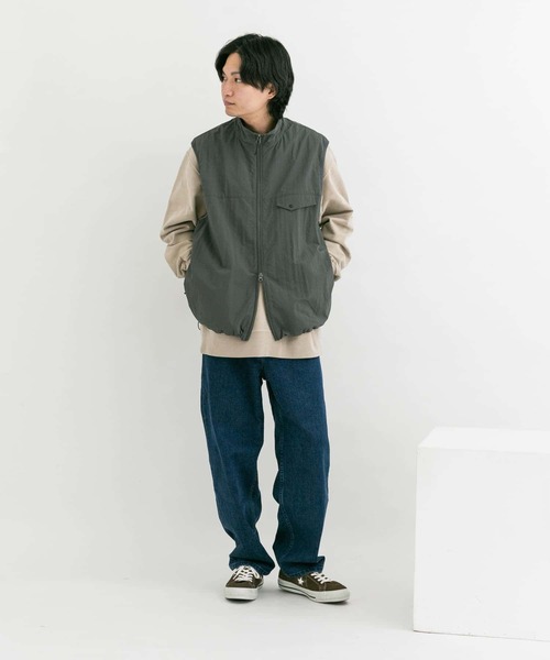 EKAL(エカル)の「ピグメントスウェットプルオーバー(スウェット・メンズ・ブラック/レッド/ベージュ・MEDIUM/LARGE)」の12枚目の写真