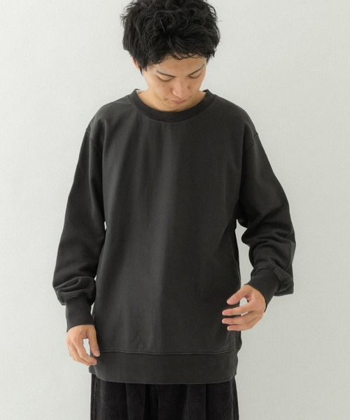 EKAL(エカル)の「ピグメントスウェットプルオーバー(スウェット・メンズ・ブラック/レッド/ベージュ・MEDIUM/LARGE)」の18枚目の写真