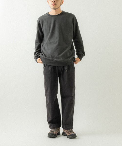 EKAL(エカル)の「ピグメントスウェットプルオーバー(スウェット・メンズ・ブラック/レッド/ベージュ・MEDIUM/LARGE)」の20枚目の写真