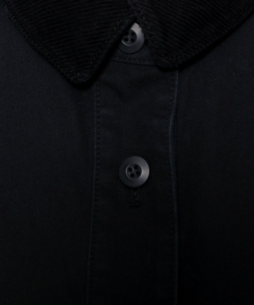 LOWRYS FARM（ローリーズファーム）の「カバーオールショートシャツ　135691（テーラードジャケット・レディース・ブラック/アイボリー/ブルー・FREE）」の14枚目の写真