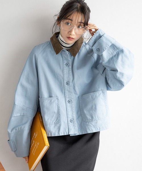 yori ショートカバーオール yori ショートカバーオール ショートカバーオール | all item| yori