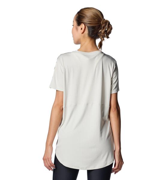 UNDER ARMOUR(アンダーアーマー)の「UA UVプロテクション Tシャツ(トレーニング/レディース)(Tシャツ/カットソー・レディース・オフホワイト・XL/L/M/S)」の2枚目の写真