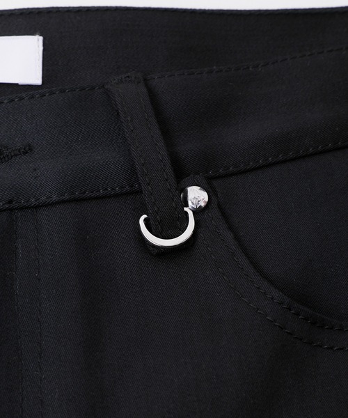 DIET BUTCHER(ダイエットブッチャー)の「DIET BUTCHER/ダイエットブッチャー Basic line/Skinny denim pants スキニーデニムパンツ(デニムパンツ・メンズ・ブラック/レッド・3/2)」の7枚目の写真