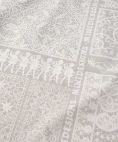 mintdesigns（ミントデザインズ）の「LACE COLLAGE TOPS / レースコラージュトップス（Tシャツ/カットソー・レディース・ブラック/グレー・2）」の14枚目の写真