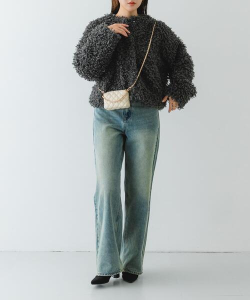 RODE SKO（ロデスコ）の「ナノバッグ(キルティングチェーン)（ショルダーバッグ・レディース・ホワイト・ONE）」の11枚目の写真