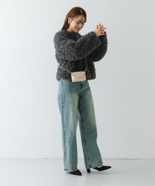 RODE SKO（ロデスコ）の「ナノバッグ(キルティングチェーン)（ショルダーバッグ・レディース・ホワイト・ONE）」の13枚目の写真