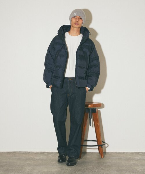 DESCENTE ALLTERRAIN(デサント オルテライン)の「ALLTERRAIN / オルテライン 別注 MOUNTAINEER CROPPED(ダウンジャケット/コート・メンズ・ブラック/ネイビー・MEDIUM/LARGE/X-LARGE)」の19枚目の写真
