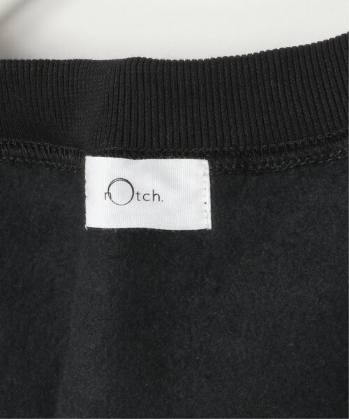 notch.(ノッチ)の「裏起毛ラメコード刺繍スウェット(スウェット・レディース・ブラック/オフホワイト/チャコール・M)」の17枚目の写真