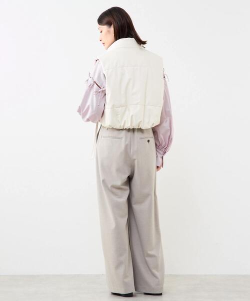 公式 Soffitto ソフィット 中綿ベスト SOFFITTO｜短丈中綿ベスト