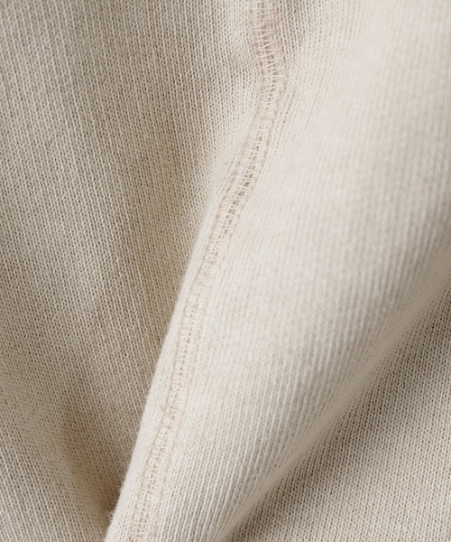 Whim Gazette（ウィムガゼット）の「ウォッシュ裏毛プルオーバー（スウェット・レディース・ベージュ/ピンク/グレー・FREE）」の5枚目の写真