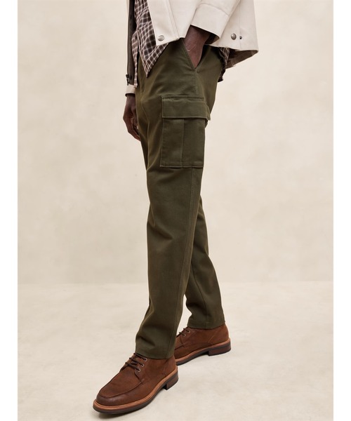 BANANA REPUBLIC FACTORY STORE(バナナリパブリック ファクトリーストア)の「BANANA REPUBLIC FACTORY STORE モールスキン テーパード カーゴ パンツ(カーゴパンツ・メンズ・ブラック/カーキ/ブラウン・34/30/31/30/28/30/29/30/32/30/30/30/33/30)」の3枚目の写真