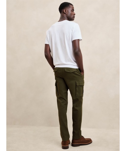 BANANA REPUBLIC FACTORY STORE(バナナリパブリック ファクトリーストア)の「BANANA REPUBLIC FACTORY STORE モールスキン テーパード カーゴ パンツ(カーゴパンツ・メンズ・ブラック/カーキ/ブラウン・34/30/31/30/28/30/29/30/32/30/30/30/33/30)」の5枚目の写真