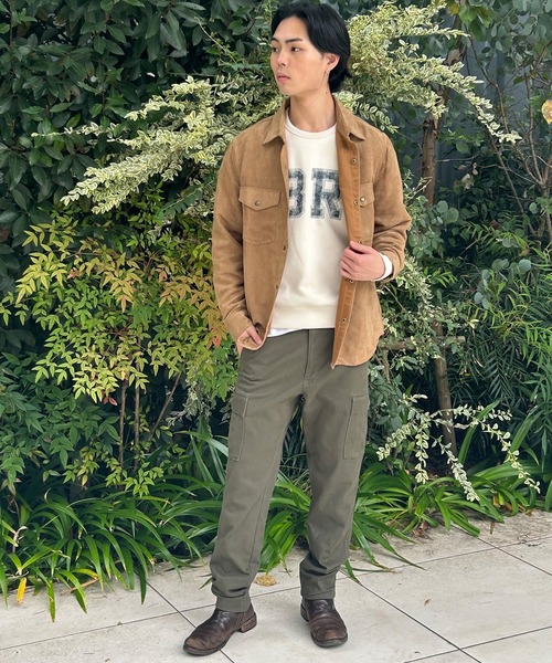BANANA REPUBLIC FACTORY STORE(バナナリパブリック ファクトリーストア)の「BANANA REPUBLIC FACTORY STORE モールスキン テーパード カーゴ パンツ(カーゴパンツ・メンズ・ブラック/カーキ/ブラウン・34/30/31/30/28/30/29/30/32/30/30/30/33/30)」の12枚目の写真