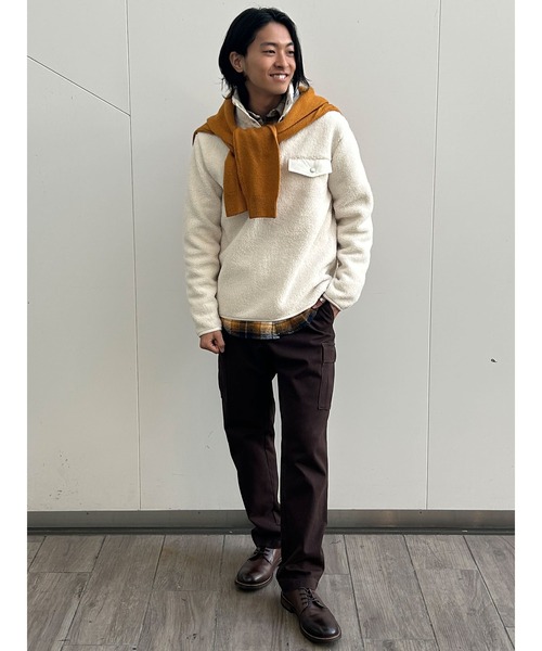 BANANA REPUBLIC FACTORY STORE(バナナリパブリック ファクトリーストア)の「BANANA REPUBLIC FACTORY STORE モールスキン テーパード カーゴ パンツ(カーゴパンツ・メンズ・ブラック/カーキ/ブラウン・34/30/31/30/28/30/29/30/32/30/30/30/33/30)」の13枚目の写真