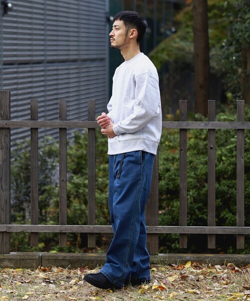 SHELTECH(シェルテック)の「【別注】SHELTECH / クルーネック スウェット(スウェット・メンズ・グレー/ブラック・XL/S/L/M)」の3枚目の写真