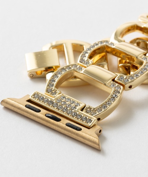 emonique(エモニーク)の「スマートウォッチバンド アップルウォッチバンド Apple Watch band ステンレス製【38/40/41/42/44/45/49mm対応】(デジタル腕時計・レディース・ブラック/シルバー/ピンクゴールド/ゴールド・38/42)」の8枚目の写真