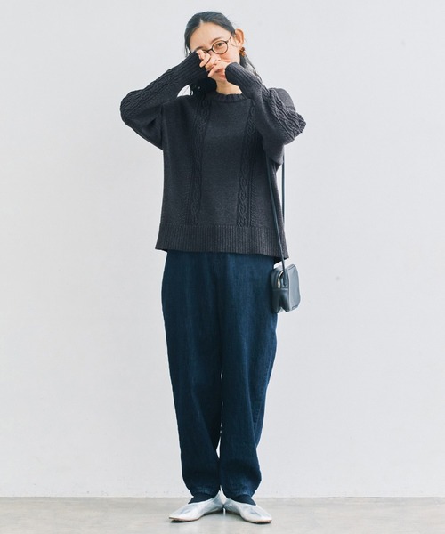 ａｎｄ ｍｙｅｒａ バレルジーンズ（デニムパンツ）｜and myera（アンド マイラ）