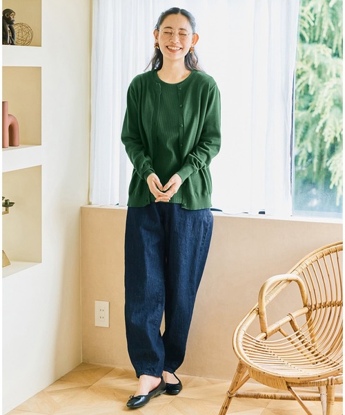 ａｎｄ ｍｙｅｒａ バレルジーンズ（デニムパンツ）｜and myera（アンド マイラ）