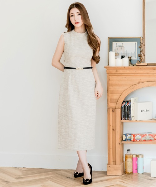 Julia Boutique（ジュリアブティック）の「ゴールドバックル細ベルト（ベルト・レディース・ホワイト/ブラウン/ブラック・ONE）」の11枚目の写真