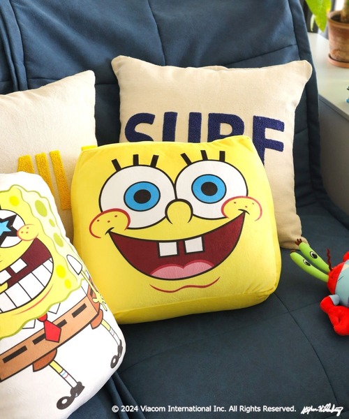 BAYFLOW（ベイフロー）の「【SpongeBob(スポンジ・ボブ)×BAYFLOW】FACEクッション（クッション/クッションカバー・レディース・その他・0）」の9枚目の写真
