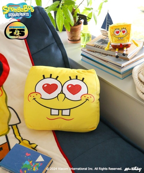 BAYFLOW（ベイフロー）の「【SpongeBob(スポンジ・ボブ)×BAYFLOW】FACEクッション（クッション/クッションカバー・レディース・その他・0）」の8枚目の写真