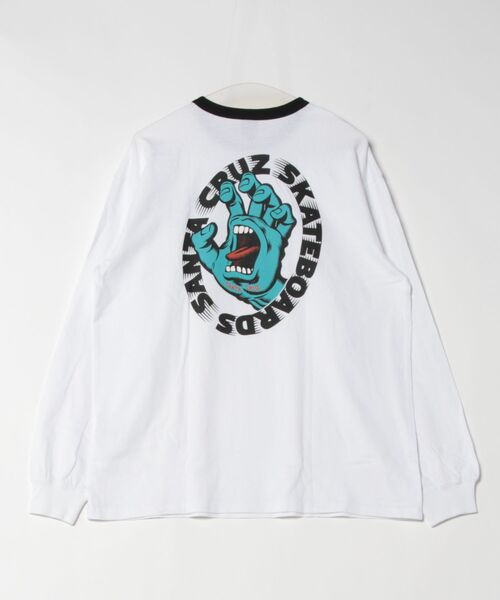 SANTA CRUZ(サンタクルーズ)の「SANTACRUZ/サンタクルーズ バックプリントロンT 502251431(Tシャツ/カットソー・レディース・ホワイト/ライトブラック・L/M)」の17枚目の写真