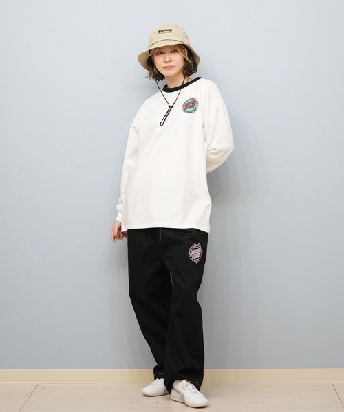 SANTA CRUZ(サンタクルーズ)の「SANTACRUZ/サンタクルーズ バックプリントロンT 502251431(Tシャツ/カットソー・レディース・ホワイト/ライトブラック・L/M)」の7枚目の写真