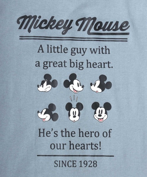 Disney(ディズニー)の「Disney/ディズニー ミッキー ミニー ドナルド デイジー グーフィー ワンポイン刺繍 フロント バックプリントロンT 長袖 レディース メンズ(Tシャツ/カットソー・レディース・ブラック/サックスブルー/ライトグリーン/アイボリー・M/L/LL)」の17枚目の写真