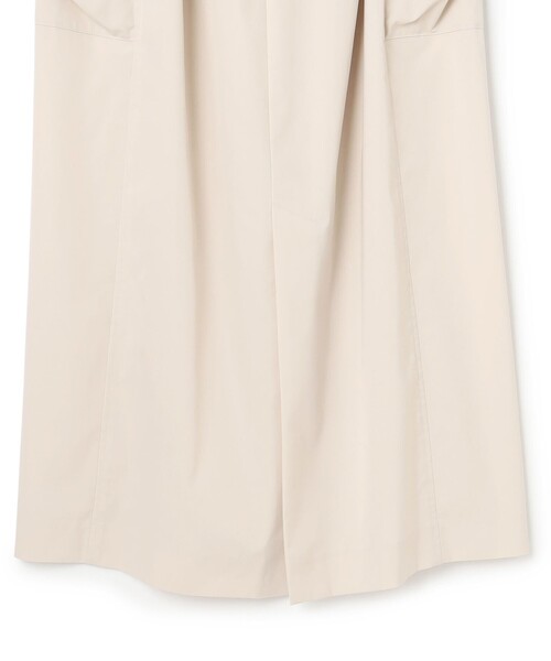 セール】【撥水加工/洗える】ブライトタフタ ドロスト スカート